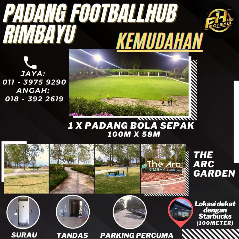 Footballhub @ Rimbayu - Soccer field - Banting, Selangor - Zaubee